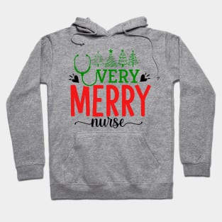 very merry nurse Hoodie